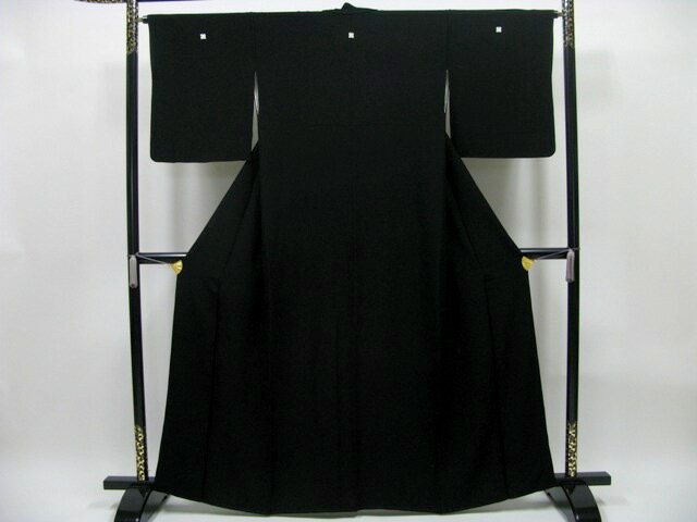 【中古】正絹喪服・長襦袢／2点セッ...