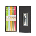 【全品ポイント5倍 15日限定】 天然木製 箸 5膳セット 彩さくら ギフトBOX入り お箸 おはし おしゃれ かわいい 22.5cm 和箸 お年賀 お箸 正月 迎春 和食器 和風 大人用 男 女 粗品 ノベルティー 滑り止め プレゼント 送料無料