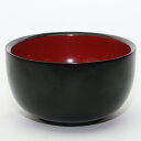 天然木製 お雑煮 大汁椀 黒内朱 漆塗り...
