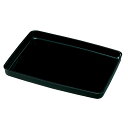 【全品ポイント5倍 7日10時まで】 日本製 焼香盆 紀州塗り 11寸 33.5cm お盆 トレー 和 トレイ 仏具 PC 黒 無地(裏梨子地塗)シンプル 香炉...