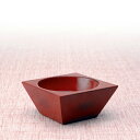 【全品ポイント5倍 7日10時まで】 天然木製 ぐい呑み 四角 根来 漆塗り 7cm お猪口 酒器 日本酒 モダン 和食器 赤 レッド