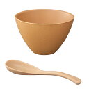 【最大300円クーポン有】 こもれび ナチュラルスープボウル スープボール 10.8cm スープスプーン付き 汁椀 食洗機対応 電子レンジ対応 お椀 おわん お...