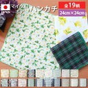 ハンカチ 日本製 24cm×24cm ハンドタオル fuwa おしゃれ プチギフト 綿100% 裏面 マイクロボア 吸水 女性向け 男性向け レディース メンズ...