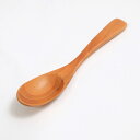 【ポイント5倍 11日1:59まで】 天然木製 チェリー カレースプーン 17.5cm おしゃれ 北欧風 カトラリー ナチュラル カレー シチュー スープ マル...