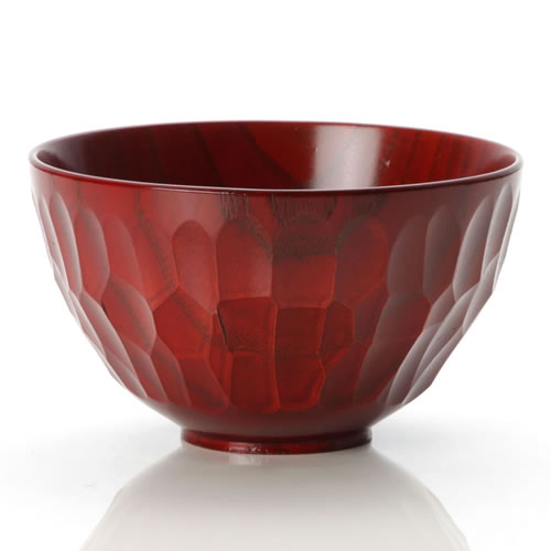 【ポイント5倍 11日1:59まで】 食洗機対応 ナノコート 天然木製 お椀 お碗 ボコボコ椀（S) ライトブラウン 汁椀 おわん スープボウル 木製 食器 味噌汁 おしゃれ 丼 どんぶり お茶碗 鉢 和風 和食器のサムネイル