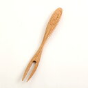 【全品ポイント5倍 7日10時まで】 天然木製 栗の木 二又 12cm 和菓子 フォーク おしゃれ ナチュラル 和食器 カトラリー 長さ12cm 和菓子用フォー...