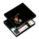 【最大300円クーポン有】 文庫 紀州塗り 尺寸 印章セット 山茶花(金蒔絵)(印アソート) 書類入れ 蓋付き 収納ボックス フタ付き 収納ケース 書類ケース ...