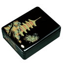 【最大300円クーポン有】 紀州塗り 尺1寸 新丸型DX文庫 五重の塔(金蒔絵・内梨子地塗・A4判) 書類入れ 蓋付き 収納ボックス フタ付き 収納ケース 書類...
