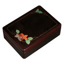 【50%クーポン 11/1 20:00〜】 紀州塗り 尺1寸 合口文庫 溜内梨子地 新鉄仙 書類入れ 蓋付き 収納ボックス フタ付き 収納ケース 書類ケース 祝儀袋入れ レターケース 手紙入れ 書斎 小物入れ 文具入れ 整理箱 和雑貨 日本製 国産 送料無料