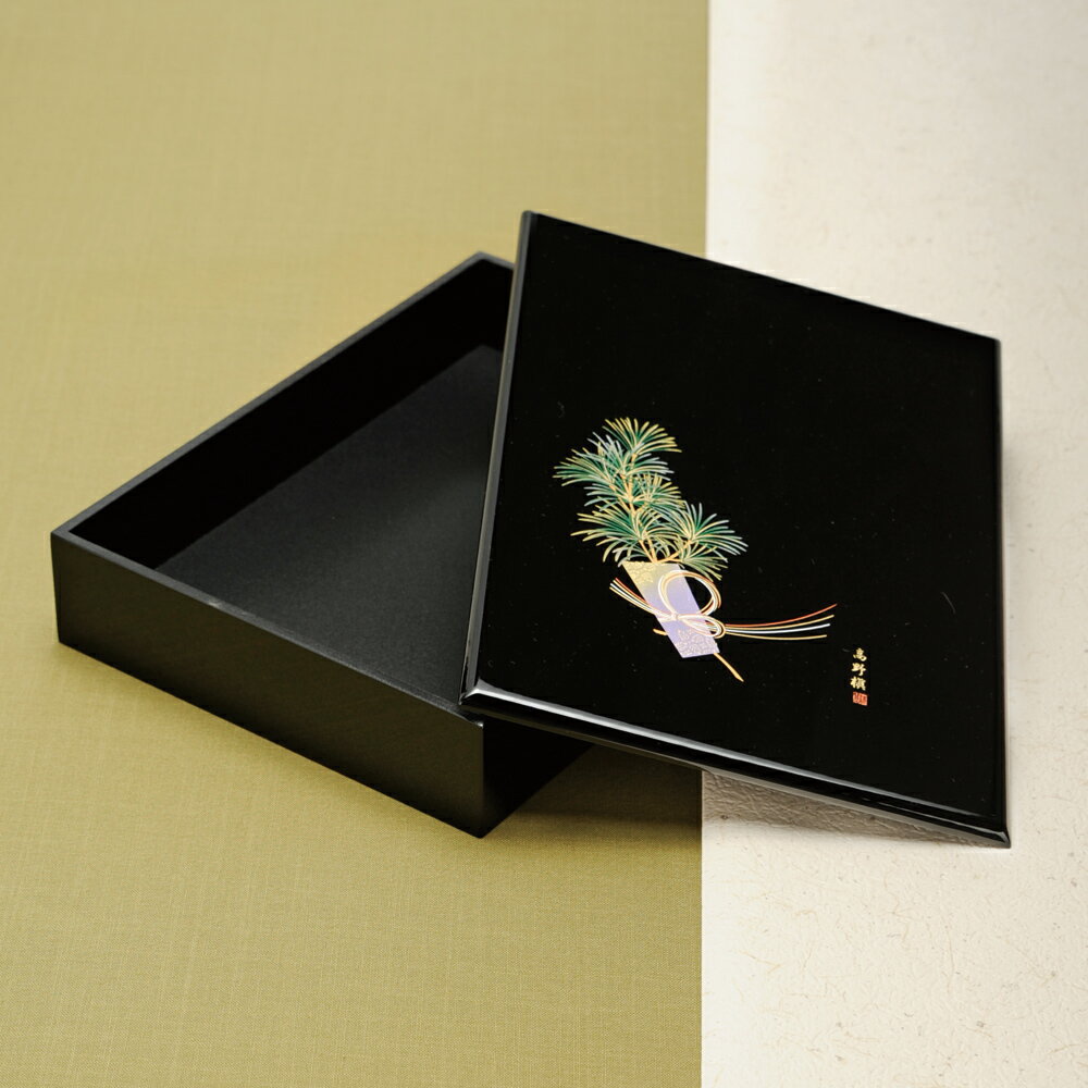 【10%OFF 12/4 20時〜】 紀州塗り 尺寸 木製板蓋文庫 高野槇 書類入れ 蓋付き 収納ボックス フタ付き 収納ケース 書類ケース 祝儀袋入れ レター...