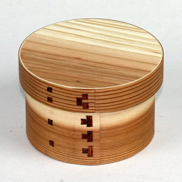 【10%OFF 12/4 20時〜】 お弁当箱 曲げわっぱ ミニ丸 弁当箱 (大) 白木 400ml 1段 曲げわっぱ弁当箱 ウレタン塗装 お弁当箱 まげわっぱ...