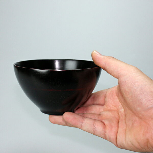 【20％クーポン配布中 9日20時〜】 天然木製 和みカフェボール 曙塗り 11.4cm おわん お椀 スープボウル 木製 丼鉢 丼 どんぶり 食器 器 ボウル 汁椀 お茶碗 お碗 鉢 和風 黒 ブラック