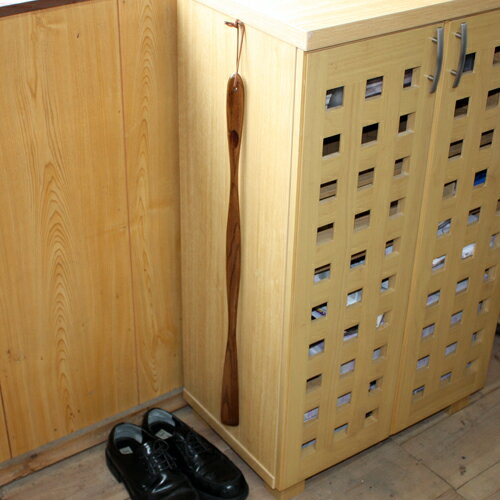 【2点5%クーポン 25日限定】 靴べら 天然木製 靴べら ロング 75cm 漆塗り おしゃれ 靴ベラ くつべら 木目 ナチュラル シンプル ブラウン ウッド ...