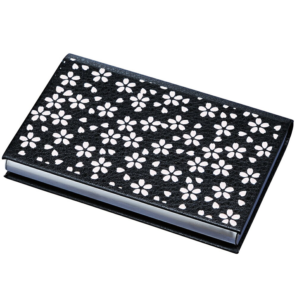 【10%OFF 12/4 20時〜】 盛絵 さくら 名刺入れ 名刺ケース 名刺ホルダー ボックス カード入れ カードホルダー 日本製 国産