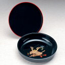 【ポイント5倍 11日1:59まで】 天然木製 紀州漆器 丸盆 菓子盆 セット 2点 8寸 24cm 金彩兜 お盆 おぼん 内祝い 初節句 誕生日 漆塗り 漆器...