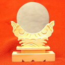 神鏡 木製 1.5寸 1.5寸 神棚 神具 (20250510)