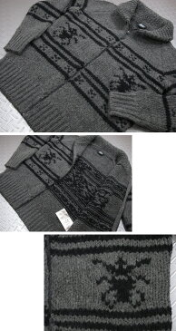 55DSL(FIFTY FIVE DSL) フィフティファイブ ディーエスエル KANADIAN SWEATER (カナディアンセーター) GRAY(チャコールグレー)