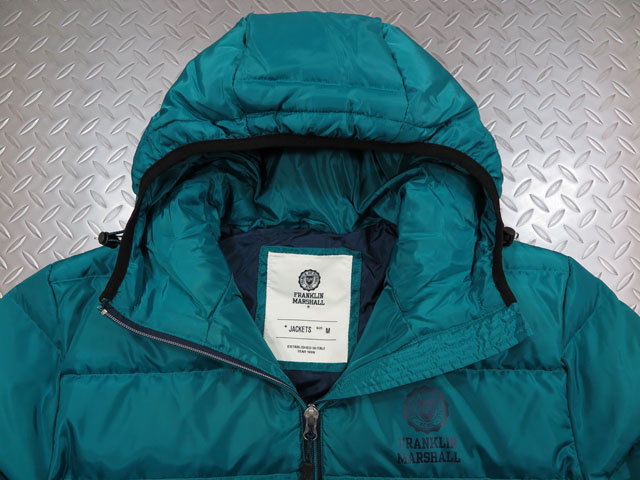 【SALE】30%OFF★FRANKLIN＆MARSHALL/フランクリンアンドマーシャル HOODED PUFFER JACKET ダウンジャケット/フーデッドダウン SHARK TAIL(シャーク・テイル)/SKU #JKMF546ANW19-2368