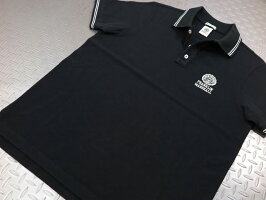 夏カジュアルはやっぱりコレ!イタリア目線のカレッジテイストを注ぎ込んだ、大人ポロ♪FRANKLIN&MARSHALL,フランクリンアンドマーシャル,SHORT-SLEEVEDPIQUEPOLOSHIRT,エンブレムロゴ刺繍入り、半袖ラインポロシャツ,#POMF414ANS19,BLACK(ブラック)