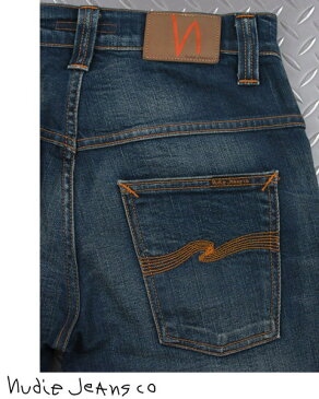 Nudie Jeans co/ヌーディージーンズTHIN FINN/シンフィン TIGHT FIT, NORMAL WAIST, LOW YOKE, NARROW LEG, OPENING ZIP FLY CLASSIC ORANGE(クラシックオレンジ) ストレッチ・スキニーデニムパンツ