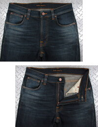 LEANDEAN/リーンディーンの渋色味だしカラー★NudieJeansco,ヌーディージーンズ,LEANDEAN,リーンディーン,ENDORSEDINDIGO,エンドアースドインディゴ,12oz.comfortstretchdenim,ストレッチ・スキニーデニムパンツ