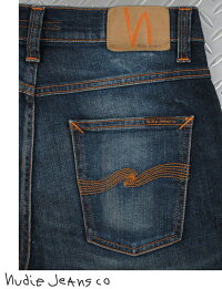 かっこ良くて穿き易い★腰回りに程良いゆとりを持たせたストレッチストレートジーンズ,NudieJeansco,ヌーディージーンズ,DUDEDAN,デュードダン,BRUISEDBLUE,ブルースドブルー,ストレッチ・レギュラーフィットジーンズ