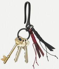 NudieJeansco,ヌーディージーンズ,RAYKEYRING,HOOKANDTAIL,キーリング,キーフォルダー,BLACK(ブラック)