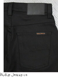 綺麗なテーパードラインが特徴★GRIMTIM/グリムティムのブラックジーンズ,NudieJeansco,ヌーディージーンズ,GRIMTIM,グリムティム,DRYEVERBLACK,ドライエバーブラック,12oz.comfortstretchdenim,ストレッチ・ブラックデニム,ブラックジーンズ