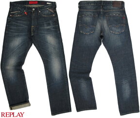 REPLAY/リプレイ M983“WAITOM” REGULAR SLIM FIT レギュラースリムストレート 12.5oz FLAT FINISH DENIM