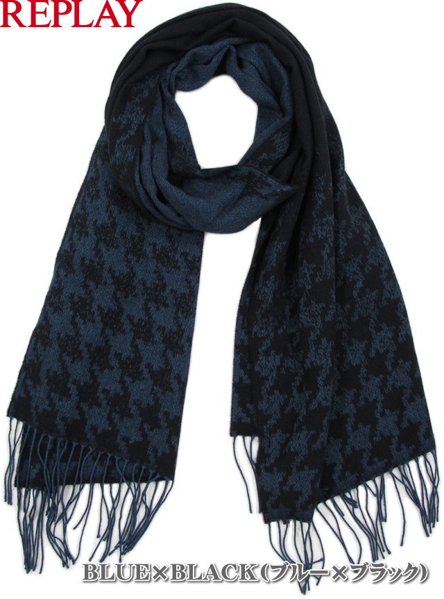 REPLAY/��ץ쥤AM9067 WOOL BLEND SCARF �����뺮���ȡ���/��������/�ޥե顼