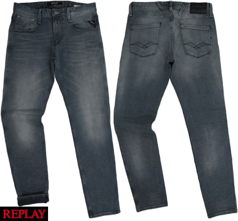 REPLAY/リプレイM914“ANBASS(アンバス)”スリムフィット・ストレッチジーンズ10.5oz WEFT COMFORT DENIM