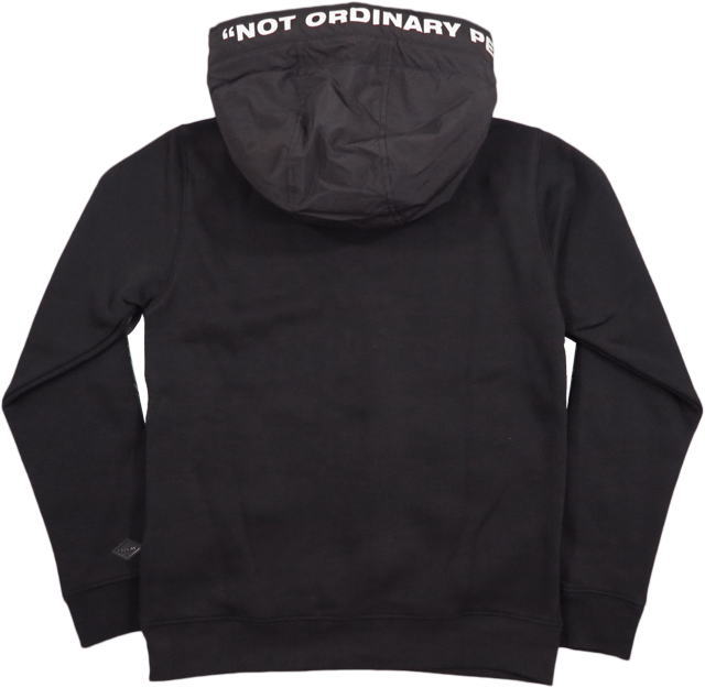 REPLAY,リプレイ,M3503,NOTORDINARYPEOPLEREPLAYHOODIE,ハーフジップパーカ,プリントパーカーフーディー,BLACK(ブラック)