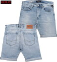 REPLAY/リプレイ MA981Y RBJ.901 573 BIO BERMUDA SHORTS 10.5オンス ストレッチ デニムショーツ/バーミューダパンツ LIGHT BLUE(ライトブルー)