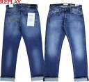 REPLAY/リプレイ M1005R ROCCO COMFORT-FIT JEANS 12oz RED CAST INDIGO COMFORT DENIM “ロ...
