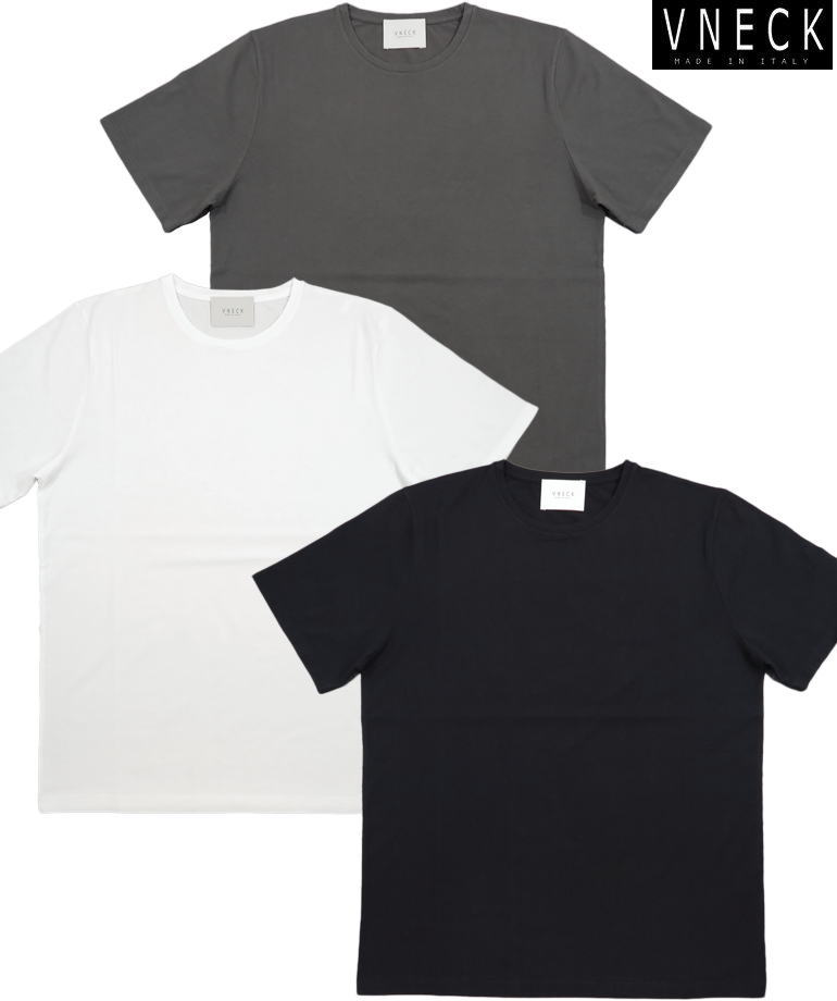 VNECK/ヴイネック #2029“CLUB”TSHIRT GIROC. MC 無地クルーネックTシ