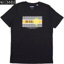 NO COMMENT PARIS/m[Rgp ULTN069-1 ORANGE CHECKER vgTVc/Jbg\[ BLACK(ubN)