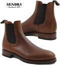 センドラ SENDRA/センドラ MODELO：16071 ERIC-Cクードゥーレザー・サイドゴアブーツ/チェルシーブーツ EVOLUTION.TANG TERM.CREMA DC4029/W(ブラウン)