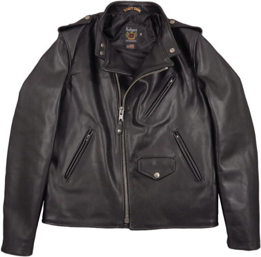 Schott/ショット 603UST STAND ONESTAR RIDERS RIDER'S JKT スタンドカラー ワンスタージャケット/ワンスターライダース/革ジャン BLACK(ブラック)/Lot No. 7670