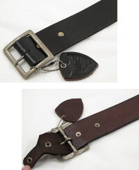HTC/エイチティーシー#36351ENDONLYBELT/スタッズ入りギャリソンベルトBLACK(ブラック)