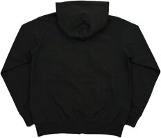 左胸の星型スタッズがポイント★Schott(ショット)の鹿革ポケット・ジップパーカ♪Schott,ショット,#3163063,DEERPOCKETONESTARRIVETZIPHOODIE,星型スタッズ入り、ディアースキンポケット付きフルジップパーカ,ワンスタージップパーカ,BLACK(ブラック)
