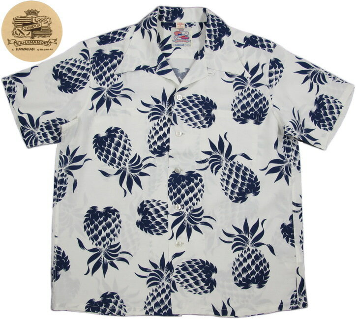 DUKE KAHANAMOKU/ǥ塼ϥʥ⥯ S/S RAYON HAWAIIAN SHIRTDUKES PINEAPPLE ...