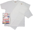 Whitesville/ホワイツビル NATIONAL UNDERWEAR/ HEAVY WEIGHT/ 2 PACK S/S Tee 2枚入り 半袖 無地クルーネック パックTシャツ/2PパックTee全4色(白/黒/紺/グレー)/WV73544