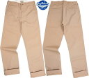 BUZZ RICKSON'S/バズリクソンズ ORIGINAL SPEC CHINOオリジナルスペック・チノパンツ BEIGE(ONE WASH) ベージュ・ワンウォッシュ/Lot No. BR40025