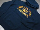 CHESWICK/チェスウィック COTTON FLEECE L/S HOODED PARKA“WEST HEMPSTEAD”ひび割れフロッキープリント入り、フーデッドパーカ/スウェットパーカ NAVY(ネイビー)/CH67394