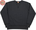 Whitesville/ホワイツビル HEAVY SWEAT SHIRT 無地スウェットシャツ/クルーネックトレーナー/ヘビーウェイトスウェットシャツ 119) BLACK(ブラック)/Lot No. WV67728