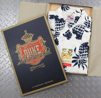 DUKEKAHANAMOKU,デューク・カハナモク,L/SRAYONHAWAIIANSHIRT,“DUKE'SPINEAPPLES”,デュークス・パイナップル柄、長袖レーヨンアロハシャツ,パイナップル柄ハワイアンシャツ,OFFWHITE(オフホワイト),DK26793,