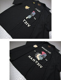 本物のスカシャツをお探しなら、迷わずコレ!TAILORTOYO,テーラートーヨー,S/SVIET-NAMSHIRT“QUINHON”,半袖ベトシャツ,ベトナムシャツ,BLACK(ブラック),TT37602