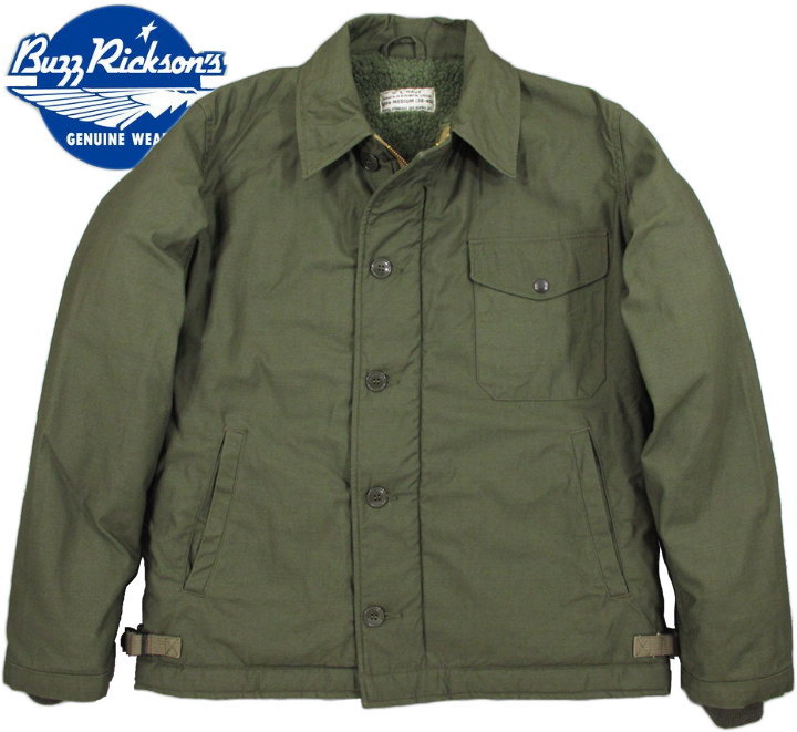 BUZZ RICKSON 039 S/バズリクソンズ Jacket, Intermediate, Cold Weather Type DECK A-2 BUZZ RICKSON MFG. CO.A-2デッキジャケット Lot No. BR14956