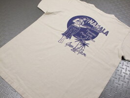 ハワイアン・テイスト溢れるプリント柄が魅力★SUNSURF,サンサーフ,S/ST-SHIRT“NANALACLUB”,半袖バックプリントTシャツ,SS77913,OFFWHITE(オフホワイト)