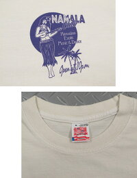 ハワイアン・テイスト溢れるプリント柄が魅力★SUNSURF,サンサーフ,S/ST-SHIRT“NANALACLUB”,半袖バックプリントTシャツ,SS77913,OFFWHITE(オフホワイト)